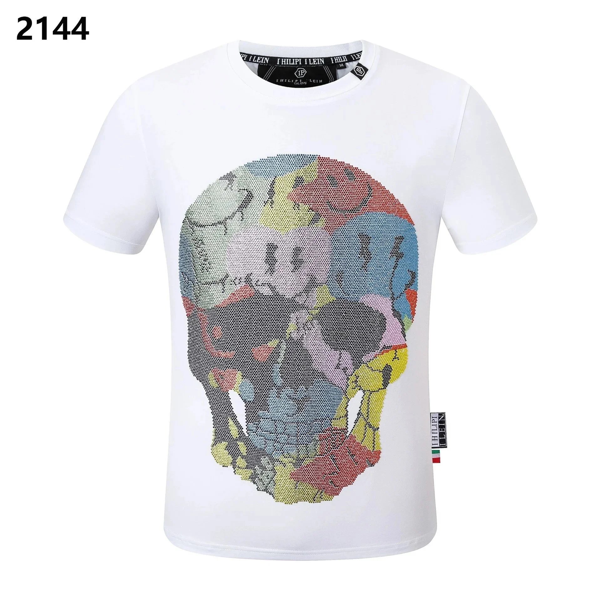 Philipp Plein T-Shirts Graphic Print — 30 white 005