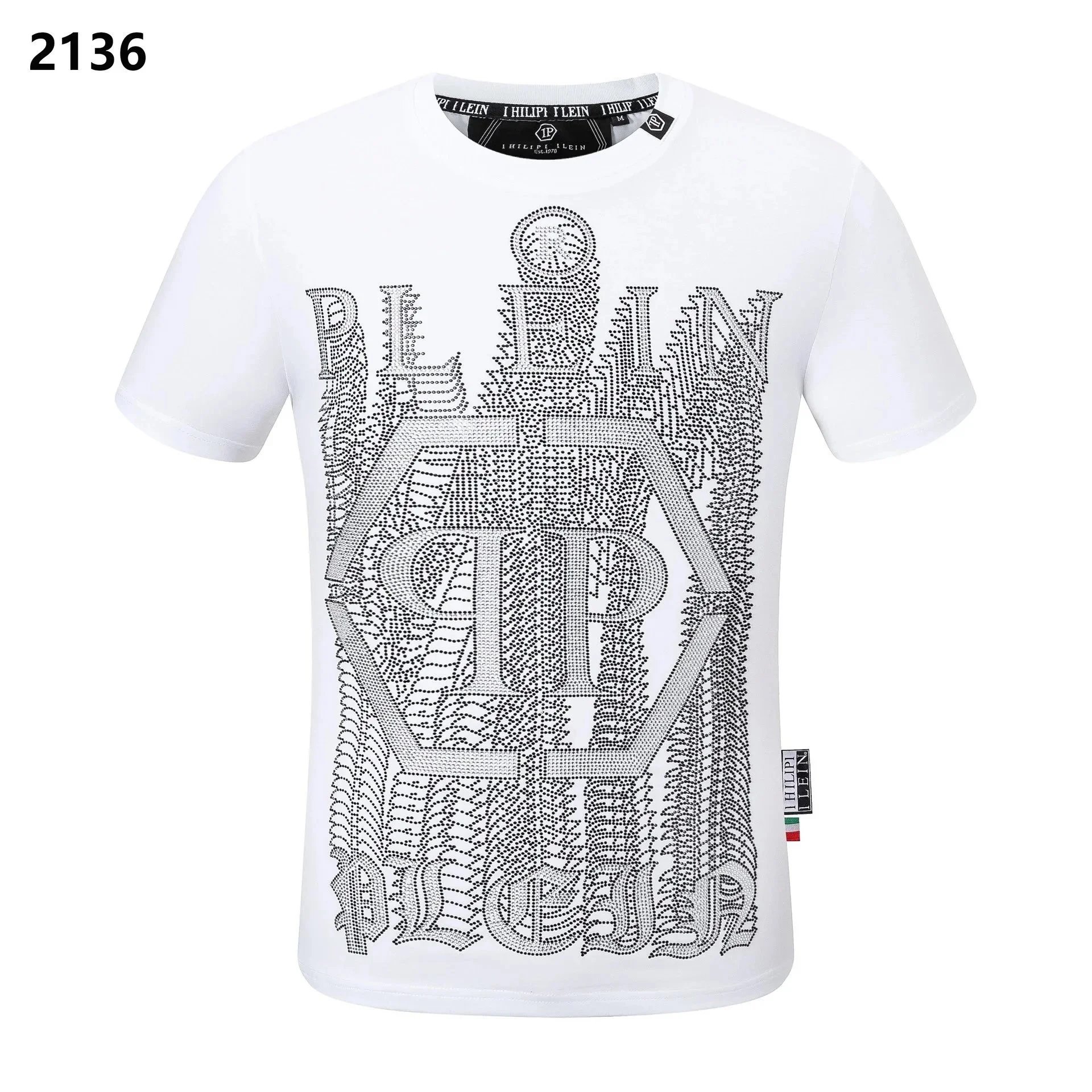 Philipp Plein T-Shirts Graphic Print — 32 white 005