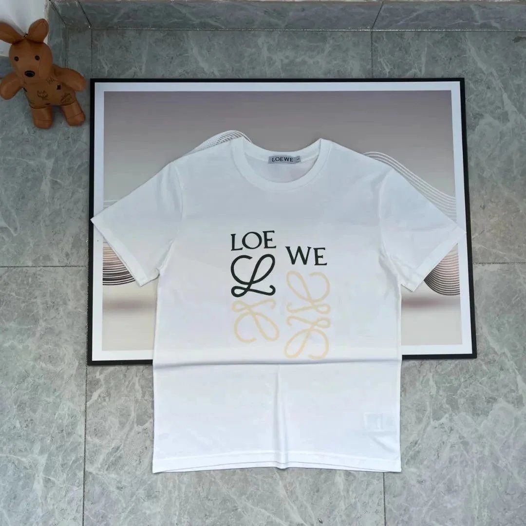 Loewe T-Shirts Short-Sleeve Graphic Logo T-Shirt image 9