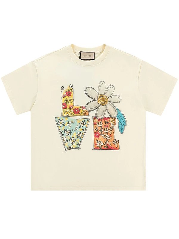 Gucci T-Shirts Animal Graphic Print — 347