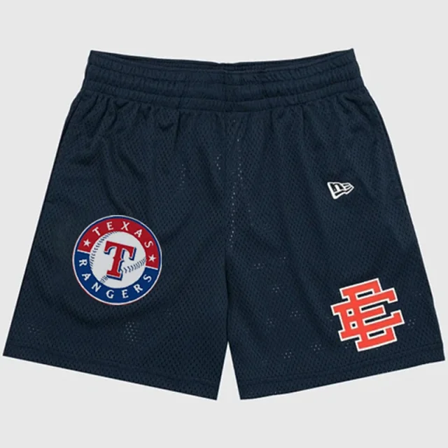 Eric Emanuel Shorts Mesh basketball with team graphic patches product detail image 7