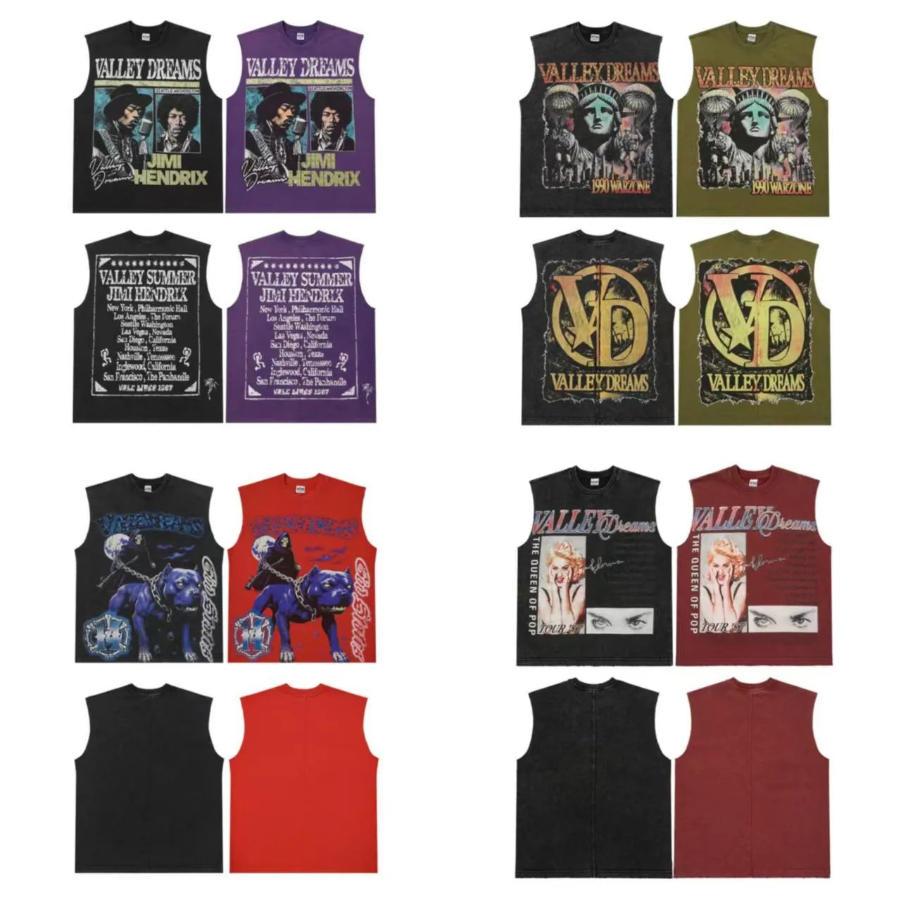 VALLEY DREAMS Vest T-shirt