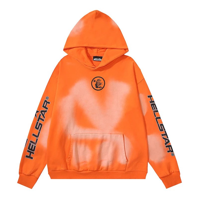 Hellstar Skull Graphic Hoodie Red - 10