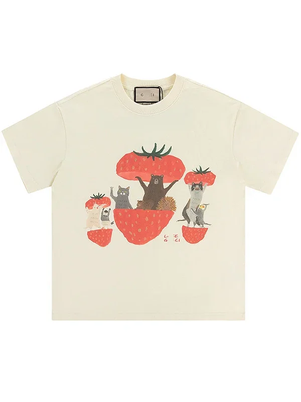 Gucci T-Shirts Animal Graphic Print product detail image 13