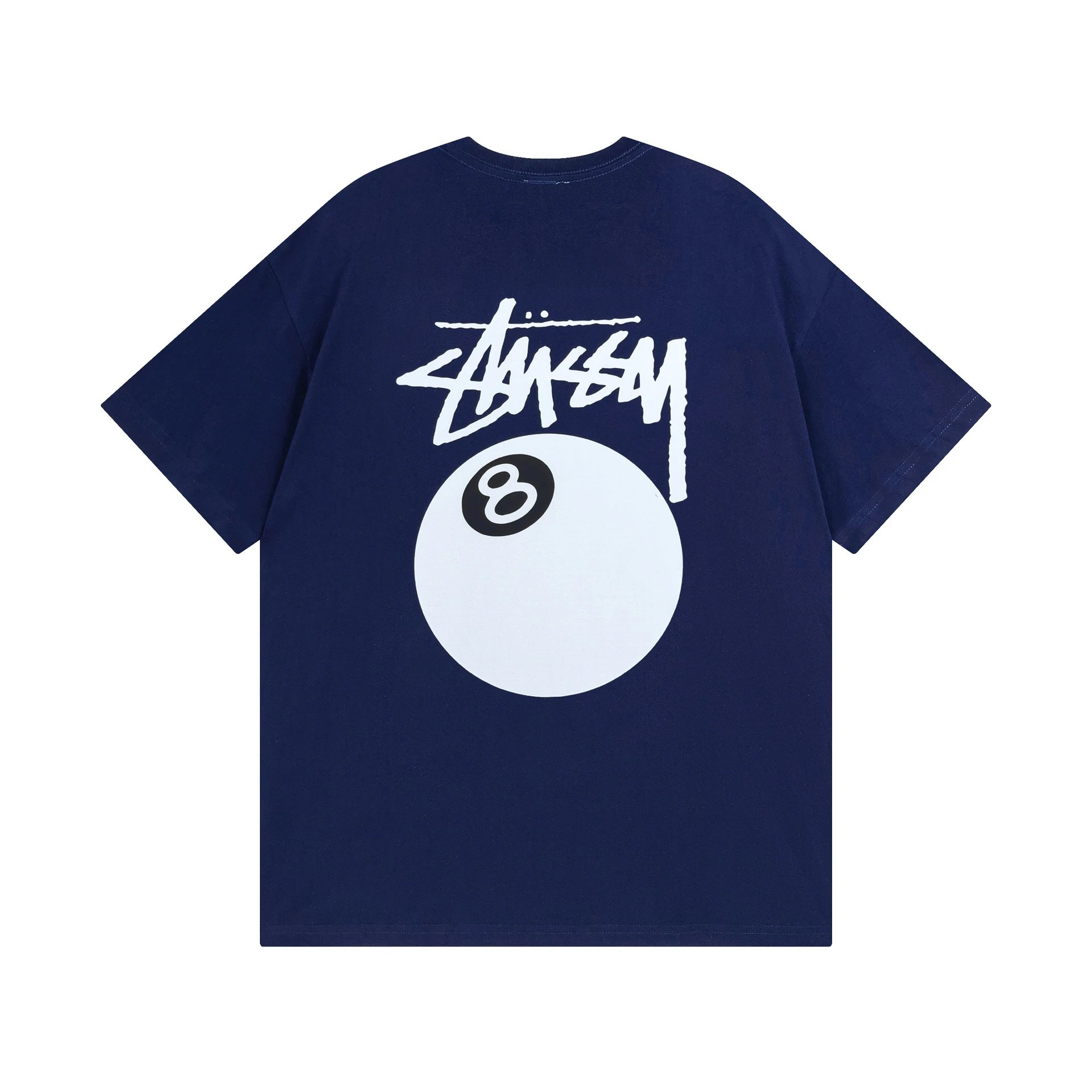 Stüssy T-Shirts Graphic Print Short-Sleeve T-Shirt — 850 Sapphire Blue