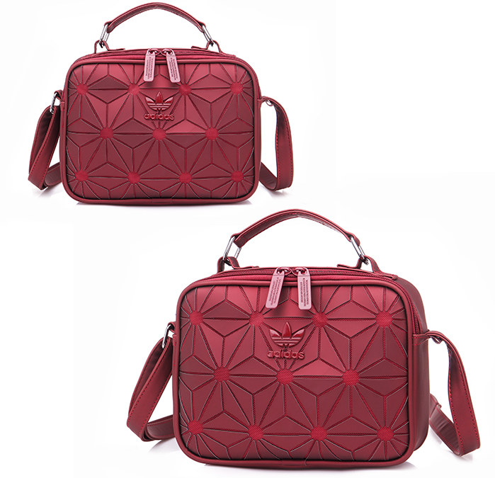 Adidas Backpacks Three-Stripe Trefoil Backpack — 1819-4 red