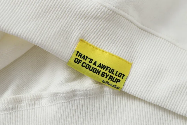 Deno Studio Hoodies & Sweatshirts That's a Awful Lot of Cough Syrup Graphic Pullover Hoodie product detail image 24