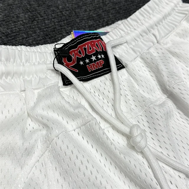 Corteiz Mesh 18 graphic short-sleeve shirt and shorts set product detail image 30