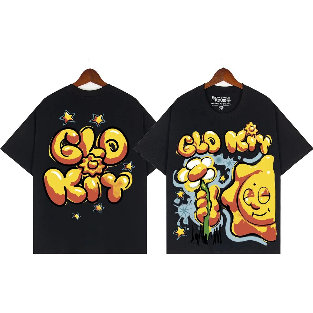 Glo Gang T-Shirts Graphic Print Crew Neck T-Shirt image 4