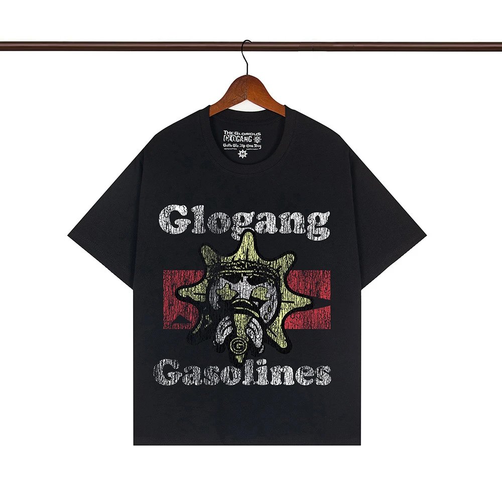Glo Gang T-Shirts Graphic Print Crew Neck T-Shirt — 112 black