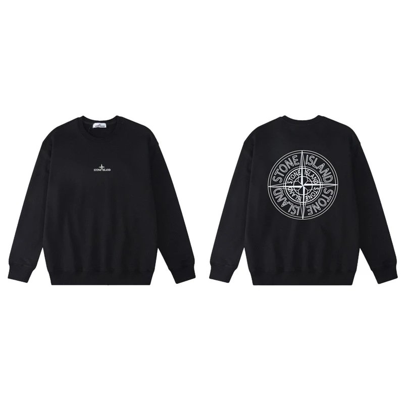 Stone Island Hoodies & Sweatshirts Crewneck graphic sweatshirt — W810 black