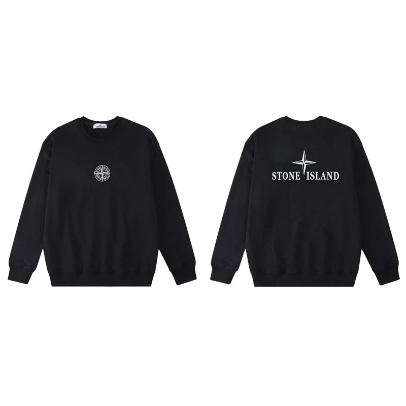Stone Island Hoodies & Sweatshirts Crewneck graphic sweatshirt — W811 black