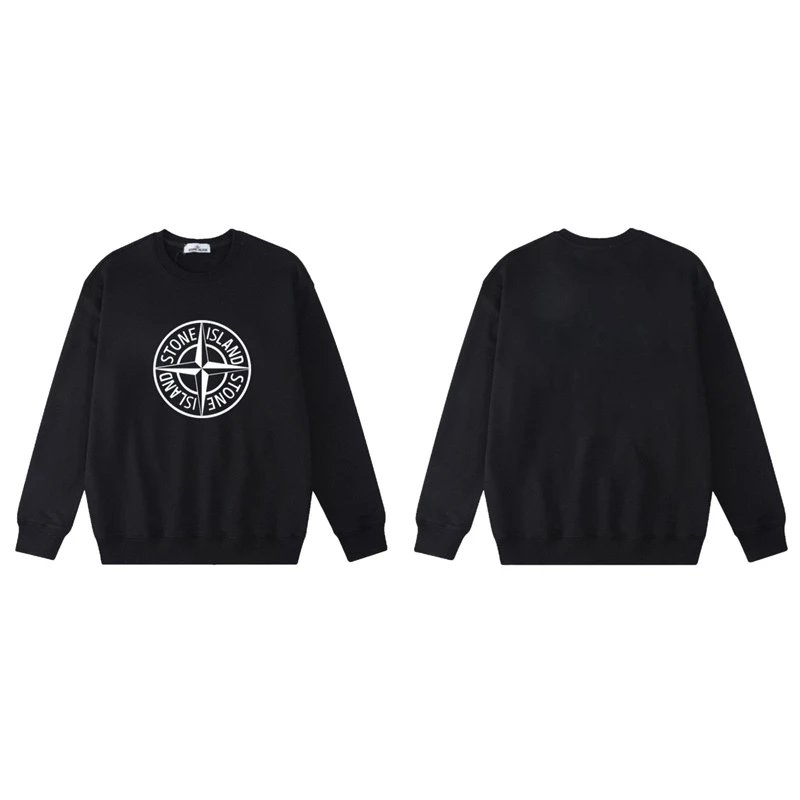 Stone Island Hoodies & Sweatshirts Crewneck graphic sweatshirt — W 819 Black
