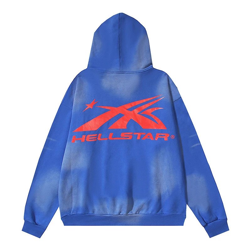 Hellstar Skull Graphic Hoodie Red - 30
