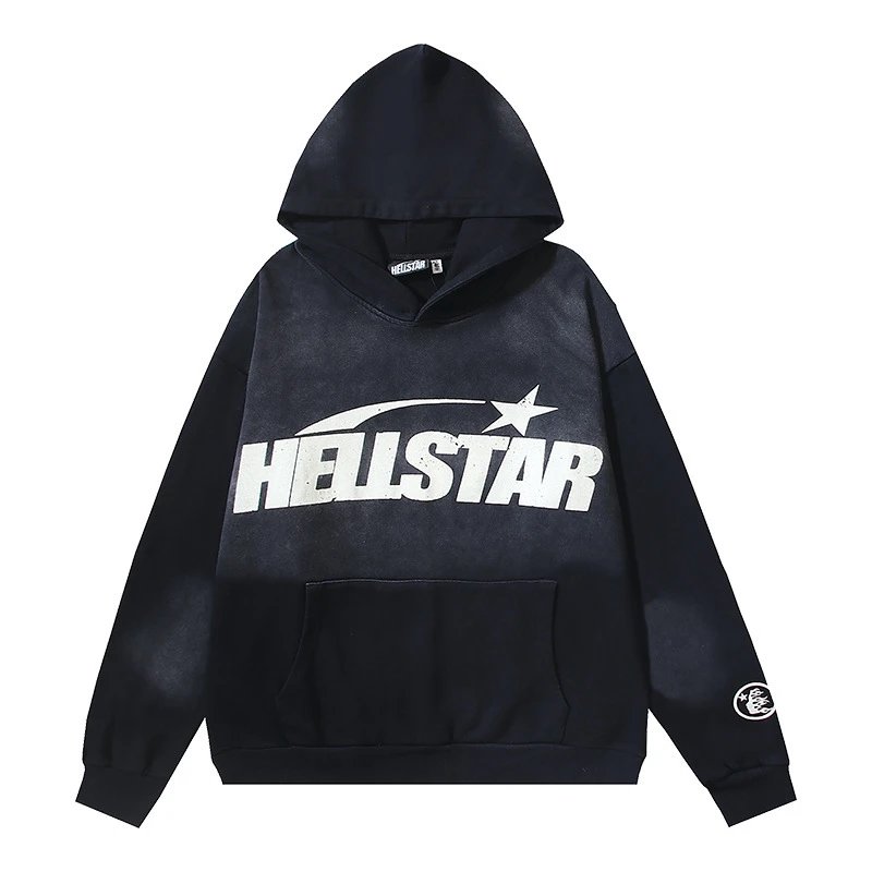 Hellstar Skull Graphic Hoodie Red - 38