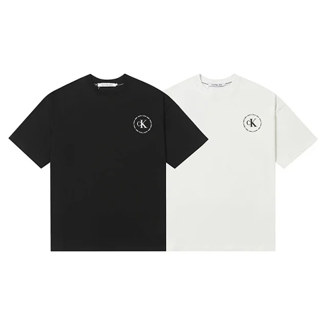 Calvin Klein T-Shirts Logo-print crew-neck short-sleeve product detail image 10