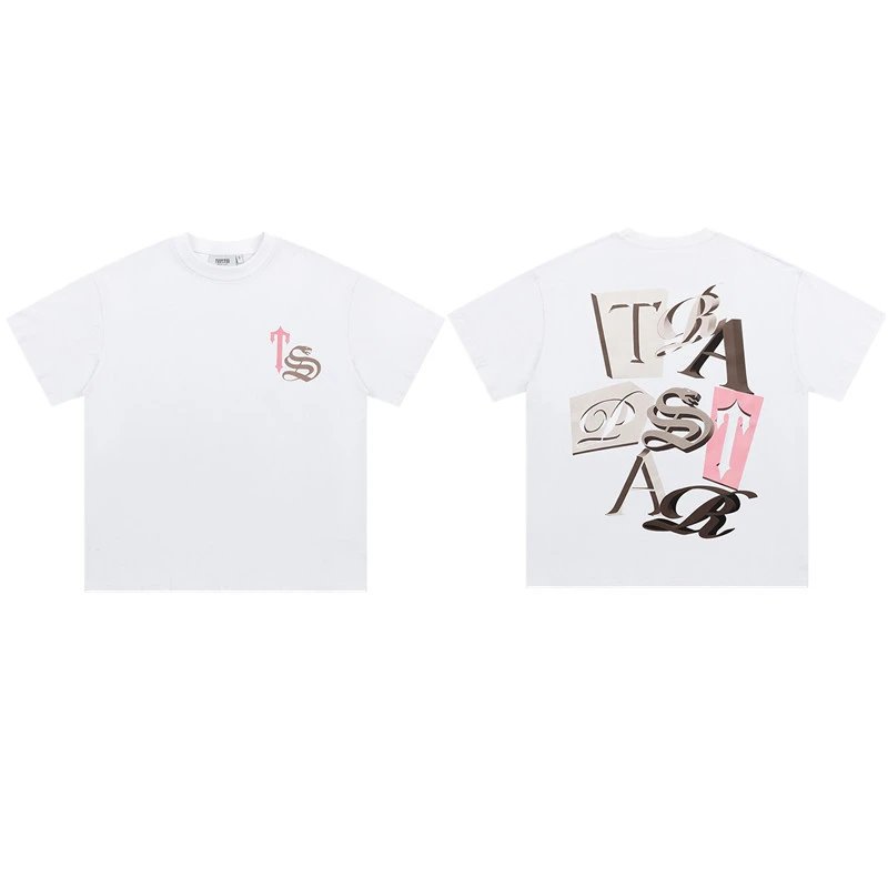 Trapstar T-Shirts Graphic Logo Short-Sleeve T-Shirt — 743 White