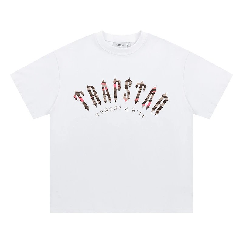 Trapstar T-Shirts Graphic Logo Short-Sleeve T-Shirt — 739 white
