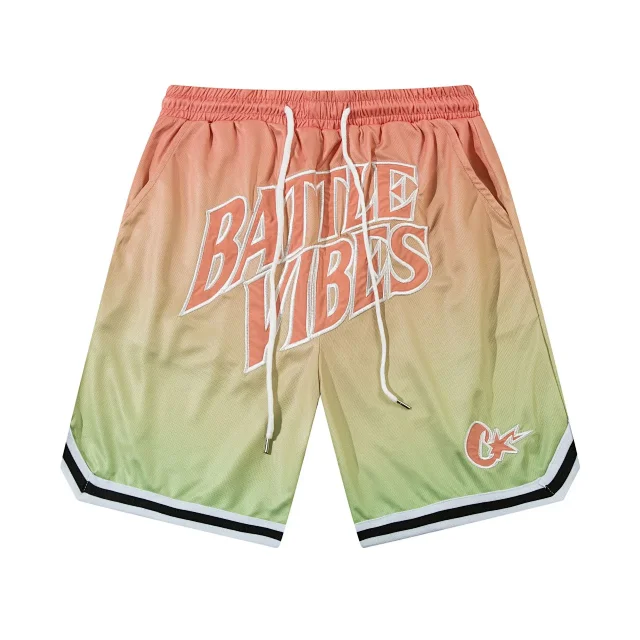 Unbranded Shorts Drawstring Mesh with Embroidered Graphic Lettering product detail image 35