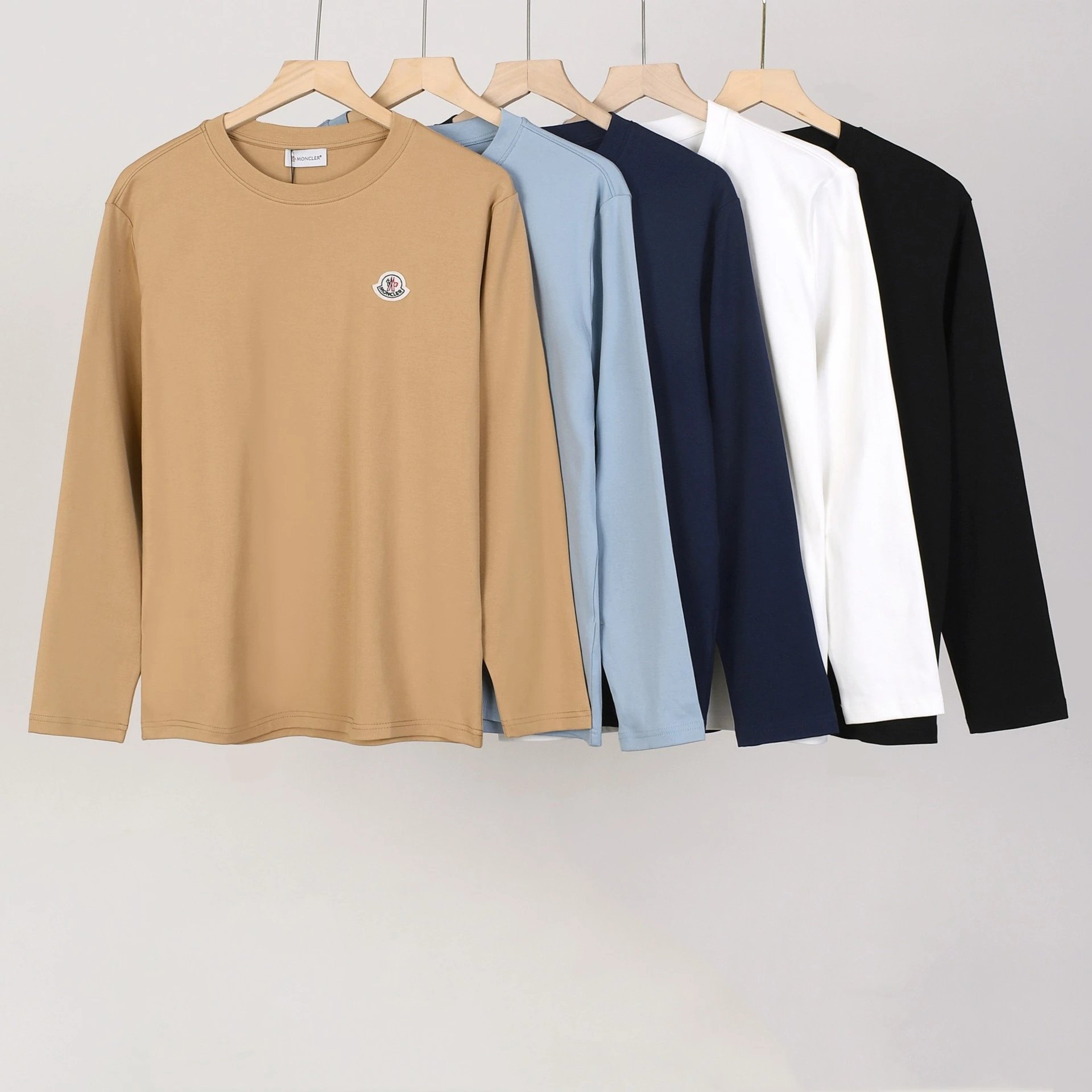 Polo Ralph Lauren T-Shirts Long-Sleeve Crew-Neck Embroidered Logo image 4