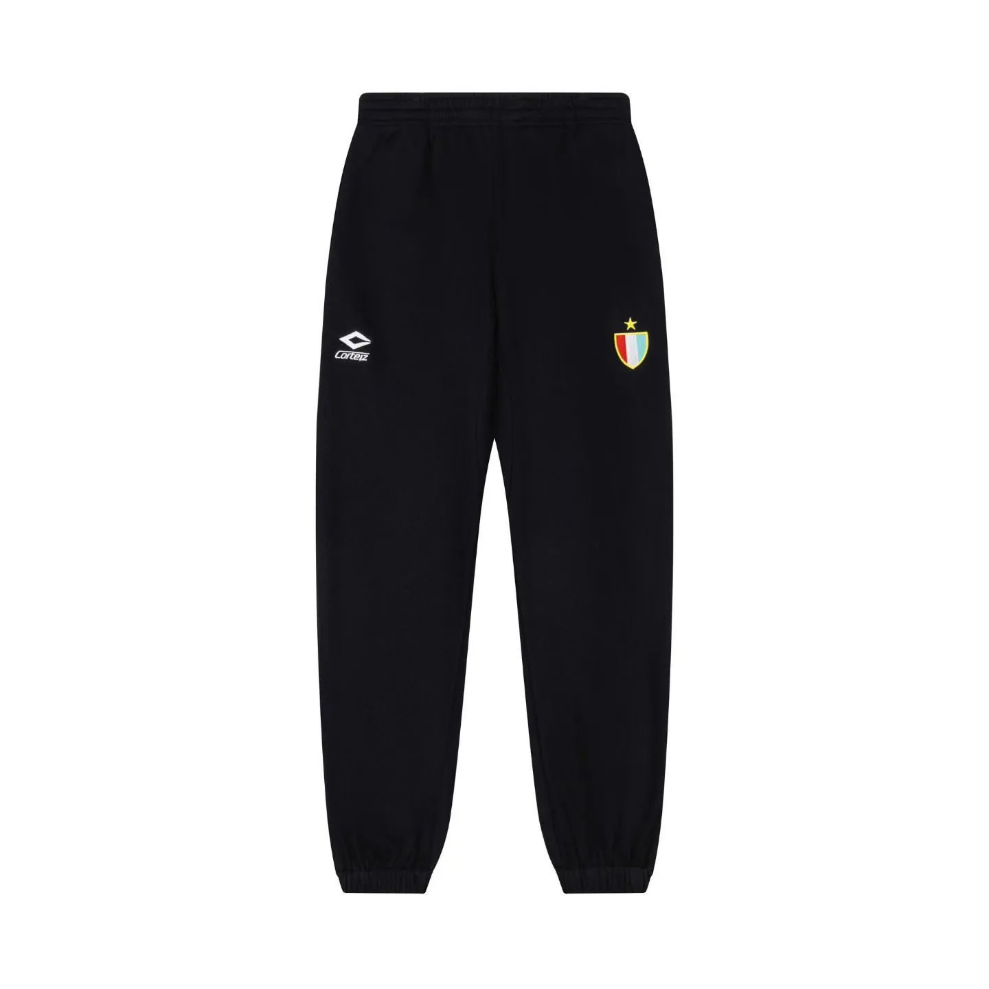 Corteiz Hoodies & Sweatshirts Logo-print hooded sweatshirt — 524 Black trousers