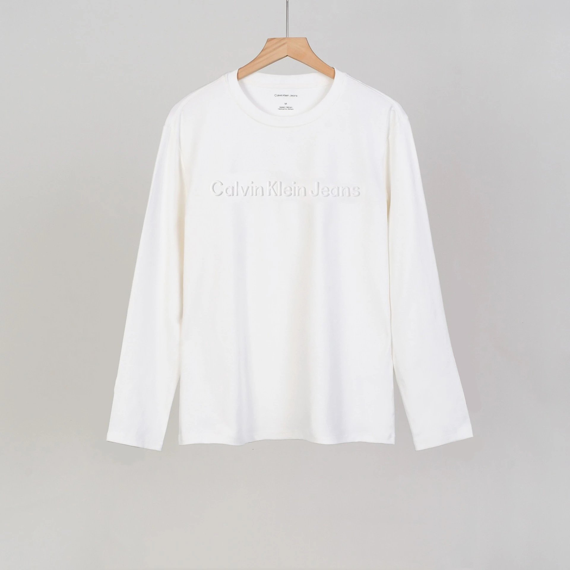 Polo Ralph Lauren T-Shirts Long-Sleeve Crew-Neck Embroidered Logo — 1512 white