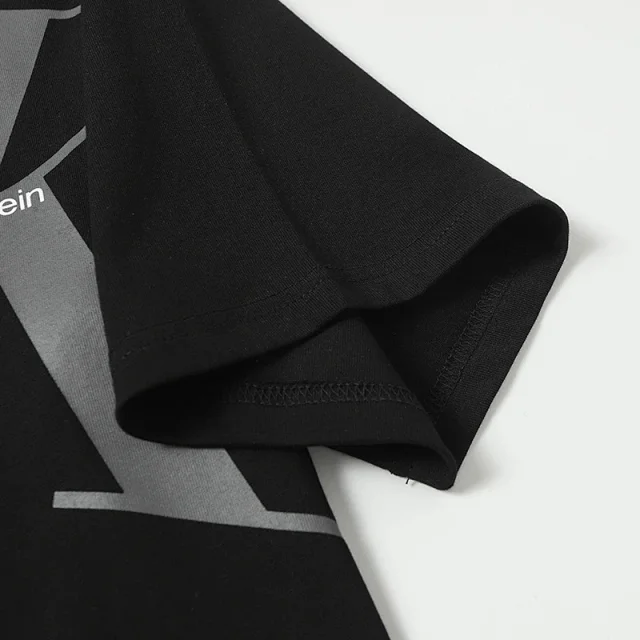 Calvin Klein T-Shirts Logo-print crew-neck short-sleeve product detail image 24