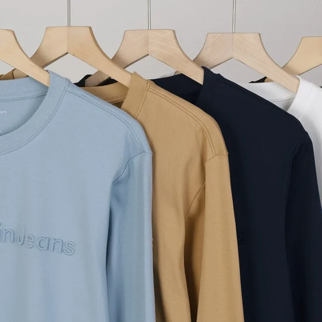 Polo Ralph Lauren T-Shirts Long-Sleeve Crew-Neck Embroidered Logo product detail image 3