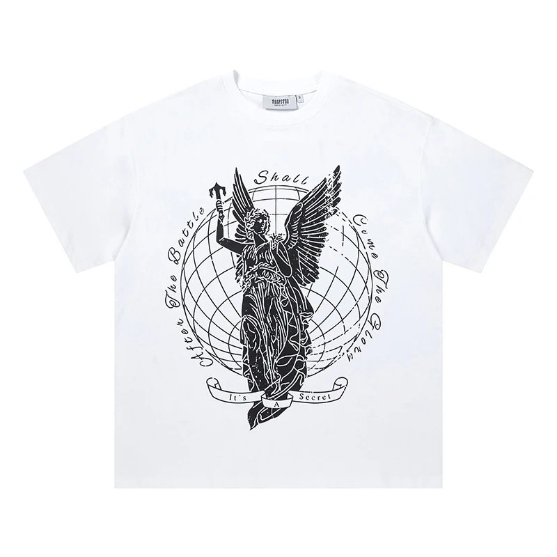 Trapstar T-Shirts Graphic Logo Short-Sleeve T-Shirt — 711 white