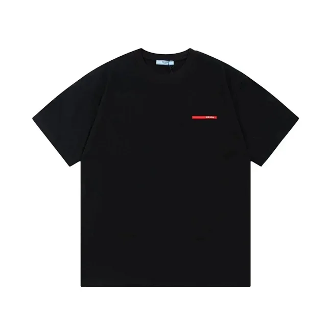 Prada T-Shirts Short-Sleeve Logo T-Shirt product detail image 2