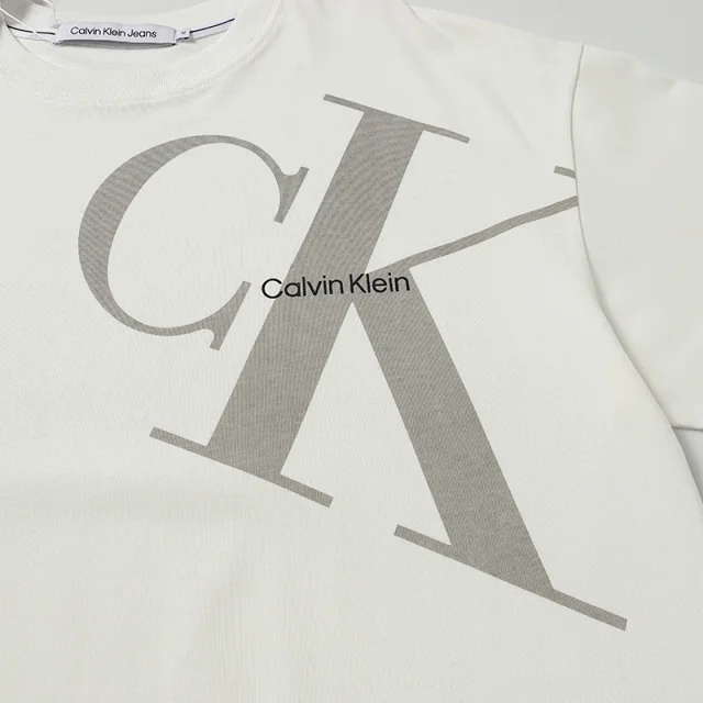 Calvin Klein T-Shirts Logo-print crew-neck short-sleeve product detail image 28