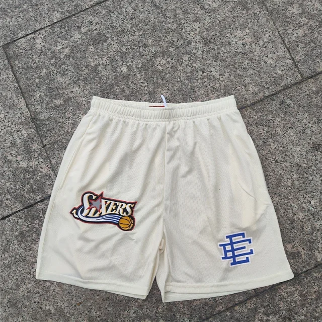 Eric Emanuel Shorts Mesh basketball with team graphic patches product detail image 28