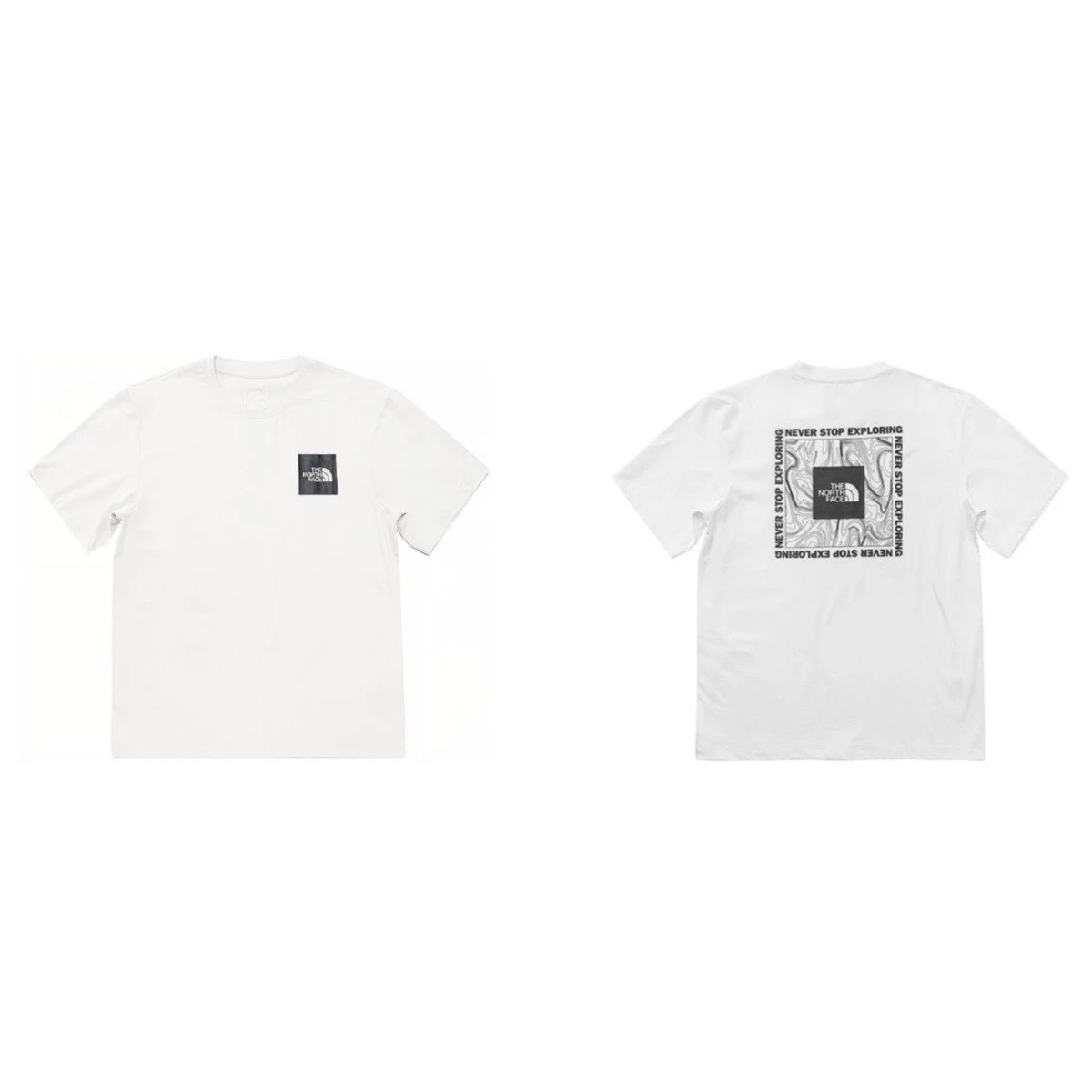 Supreme x The North Face Bandana Print T-Shirt White - 42