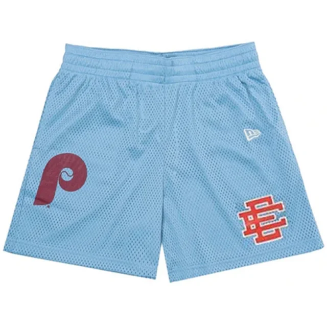 Eric Emanuel Shorts Mesh basketball with team graphic patches product detail image 41