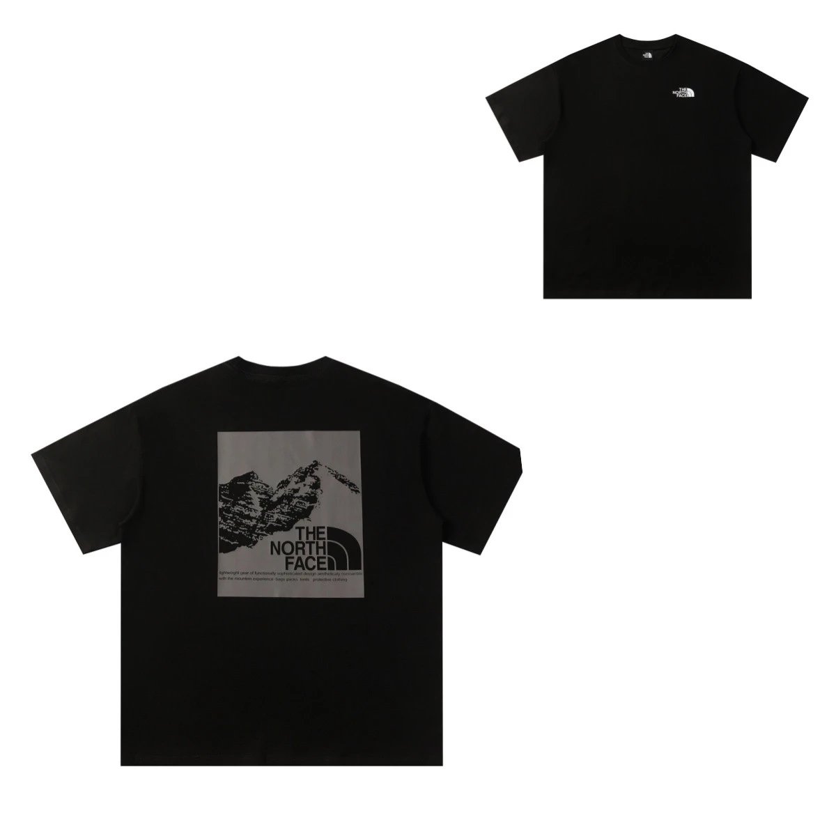 The North Face T-Shirts BM7S-0 graphic short-sleeve T-shirt — 220 black