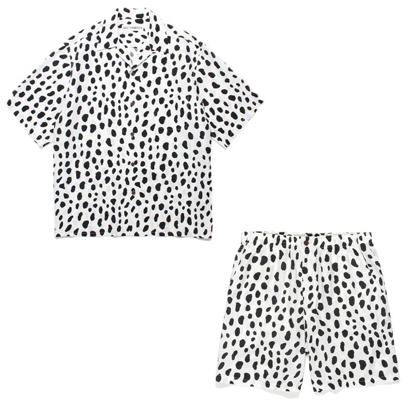 Human Made Tokyo Empire Black Print Shirt and Shorts Set - 26