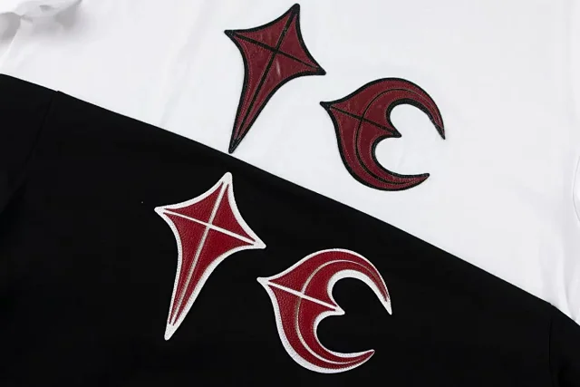 Unbranded T-Shirts Star and crescent moon graphic product detail image 2
