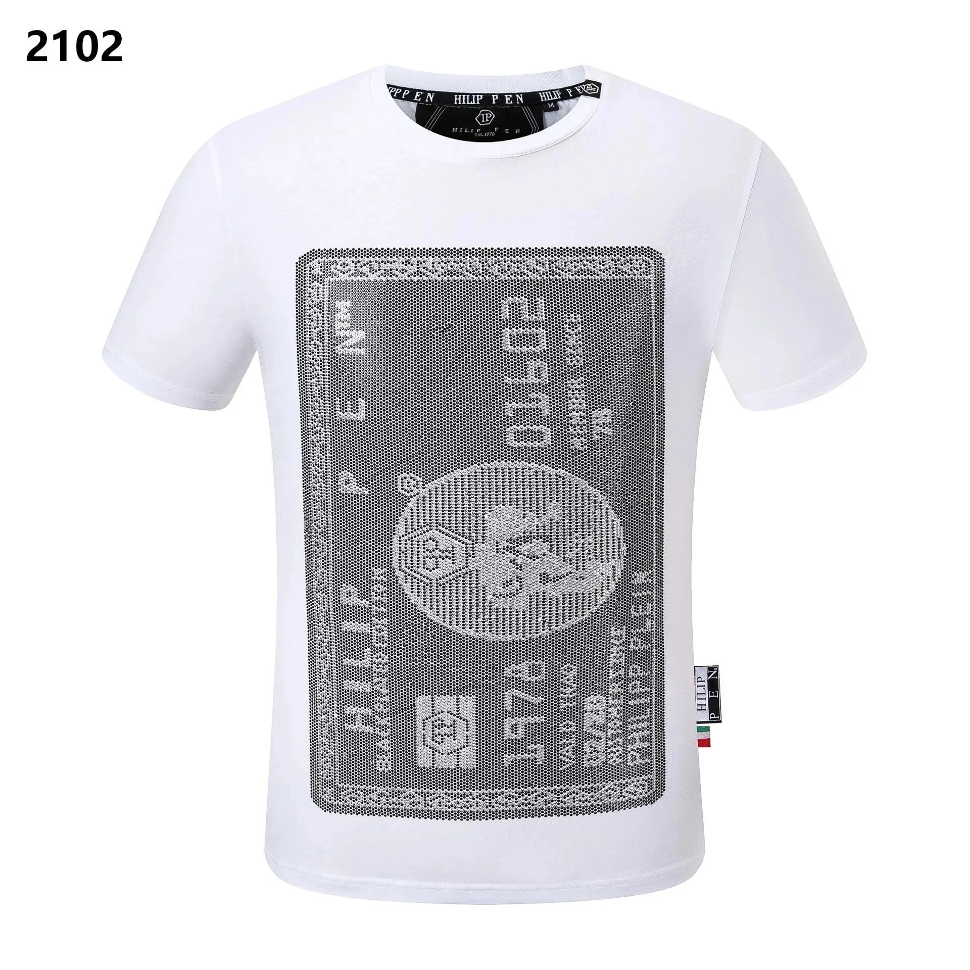 Philipp Plein T-Shirts Graphic Print — 35 white 005