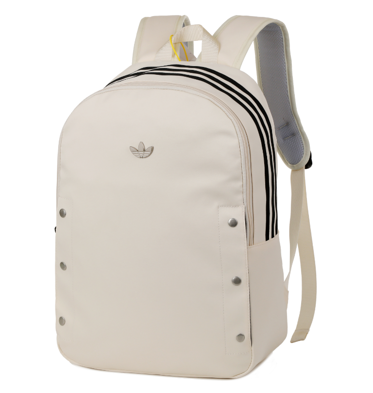 Adidas Backpacks Three-Stripe Trefoil Backpack — 806-2 Beige
