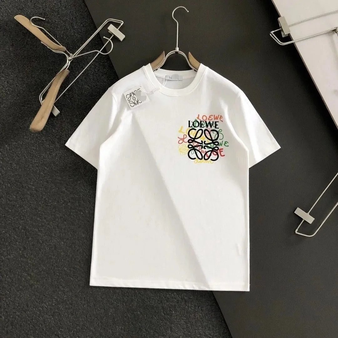 Loewe T-Shirts Short-Sleeve Graphic Logo T-Shirt — 19