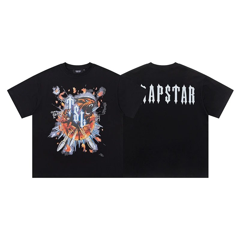 Trapstar T-Shirts Graphic Logo Short-Sleeve T-Shirt — 716