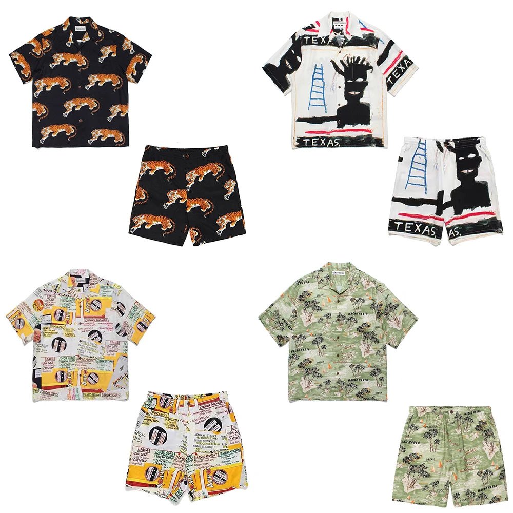 Wacko Maria Printed Short-Slee