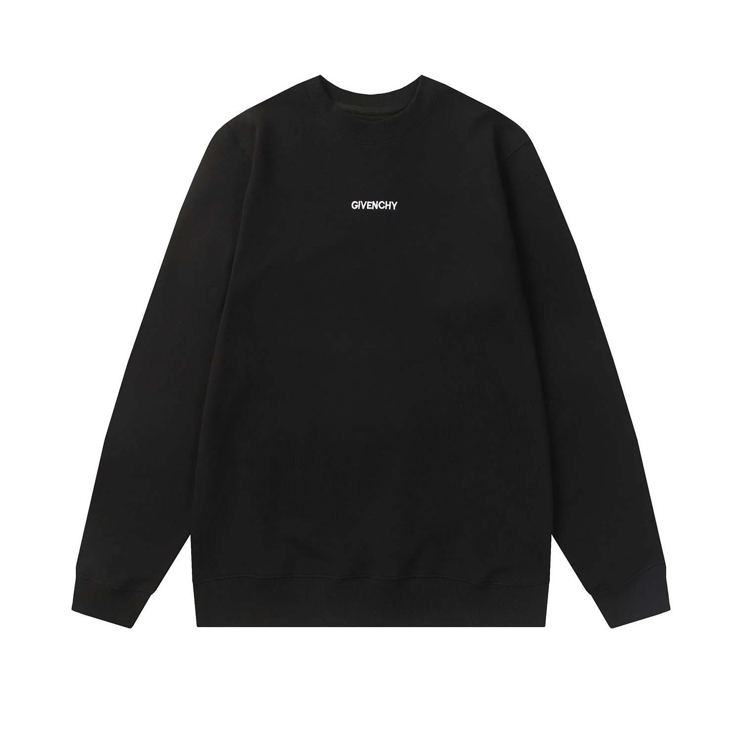 Givenchy Logo Print Green 4G Locks Sweatshirt White Hoodie - 22