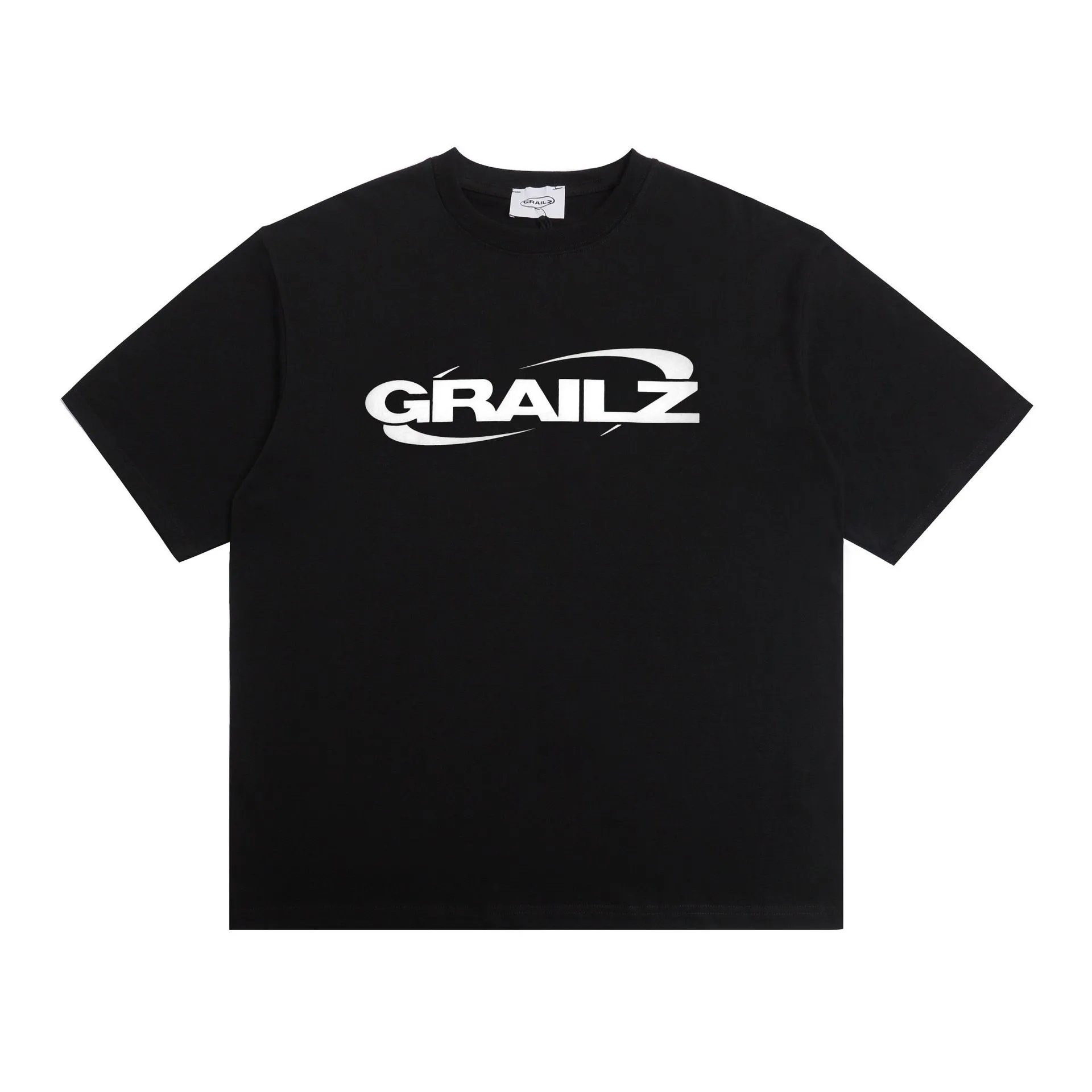 GRAILZ T-Shirts Oversized Graphic Print — Black GR 61