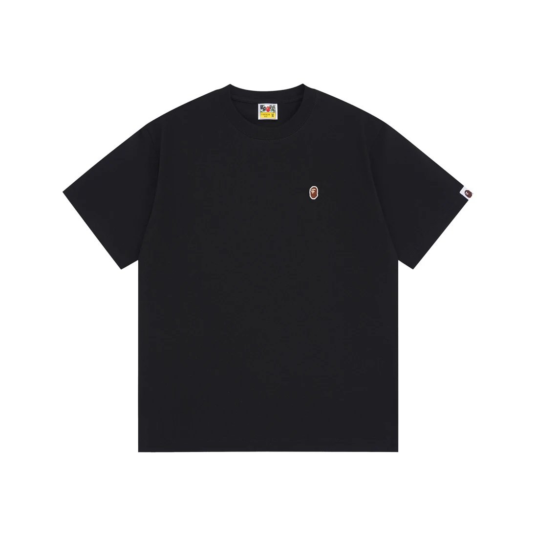 A BATHING APE T-Shirts Head Embroidered T-Shirt — 4