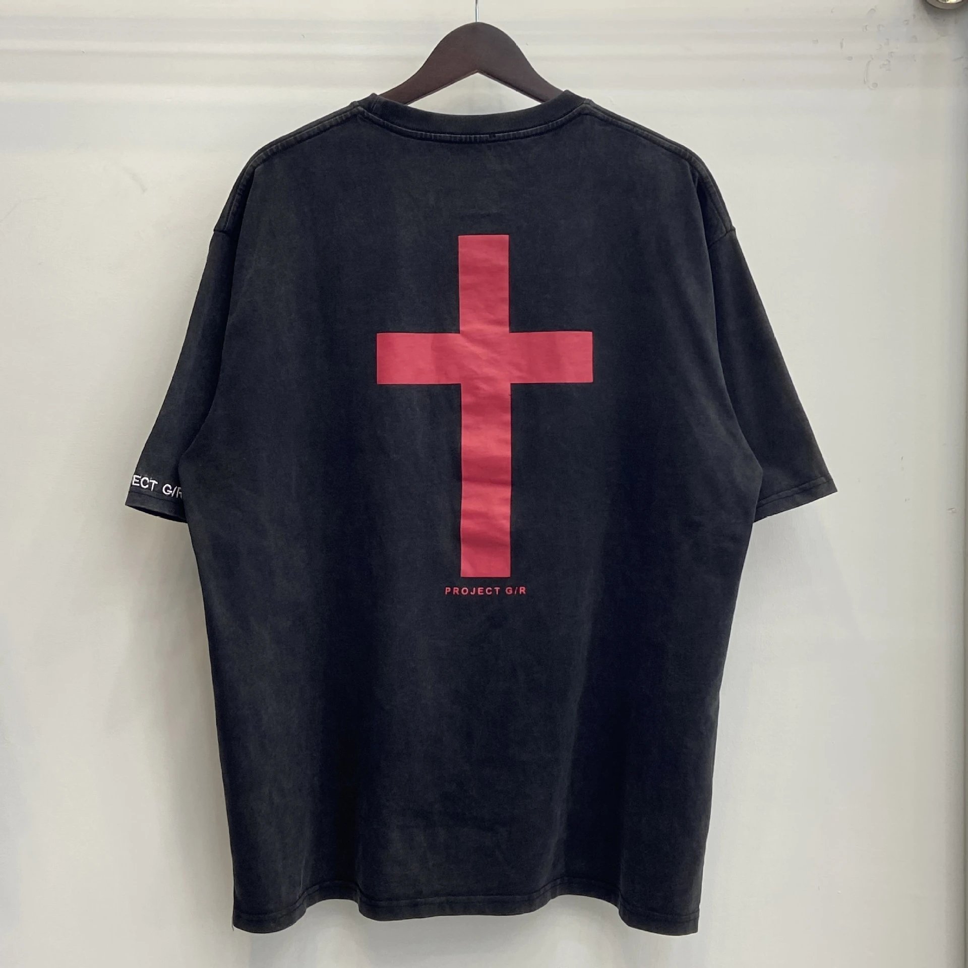 GRAILZ T-Shirts Oversized Graphic Print — Black iGR 71