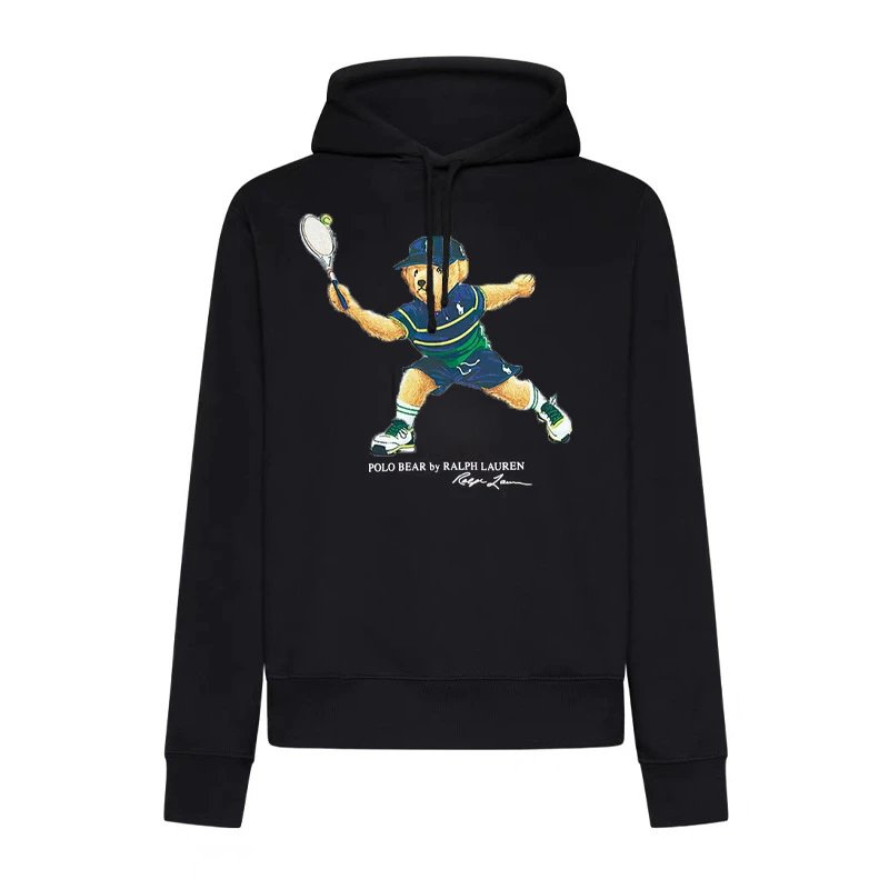 Ralph Lauren Hoodies & Sweatshirts Polo Bear Graphic Hoodie — 40 black