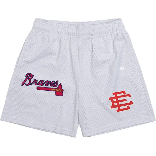 Eric Emanuel Shorts Mesh basketball with team graphic patches product detail image 4