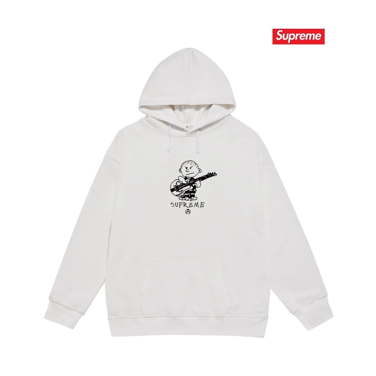 Supreme Hoodies & Sweatshirts Graphic Print Pullover Hoodie — 11