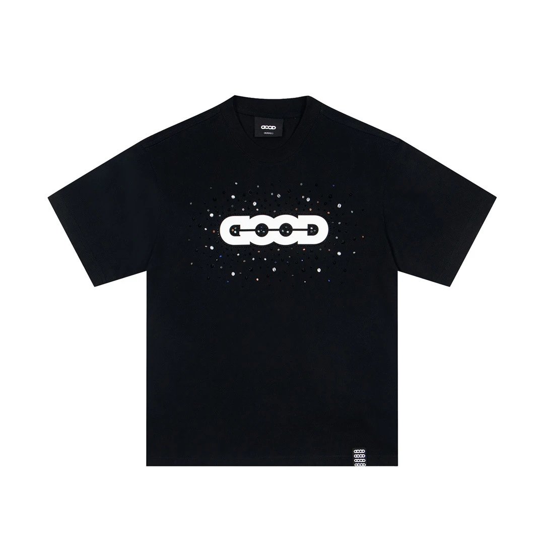 GOODBAI T-Shirts Oversized short-sleeve logo graphic T-shirt image 4
